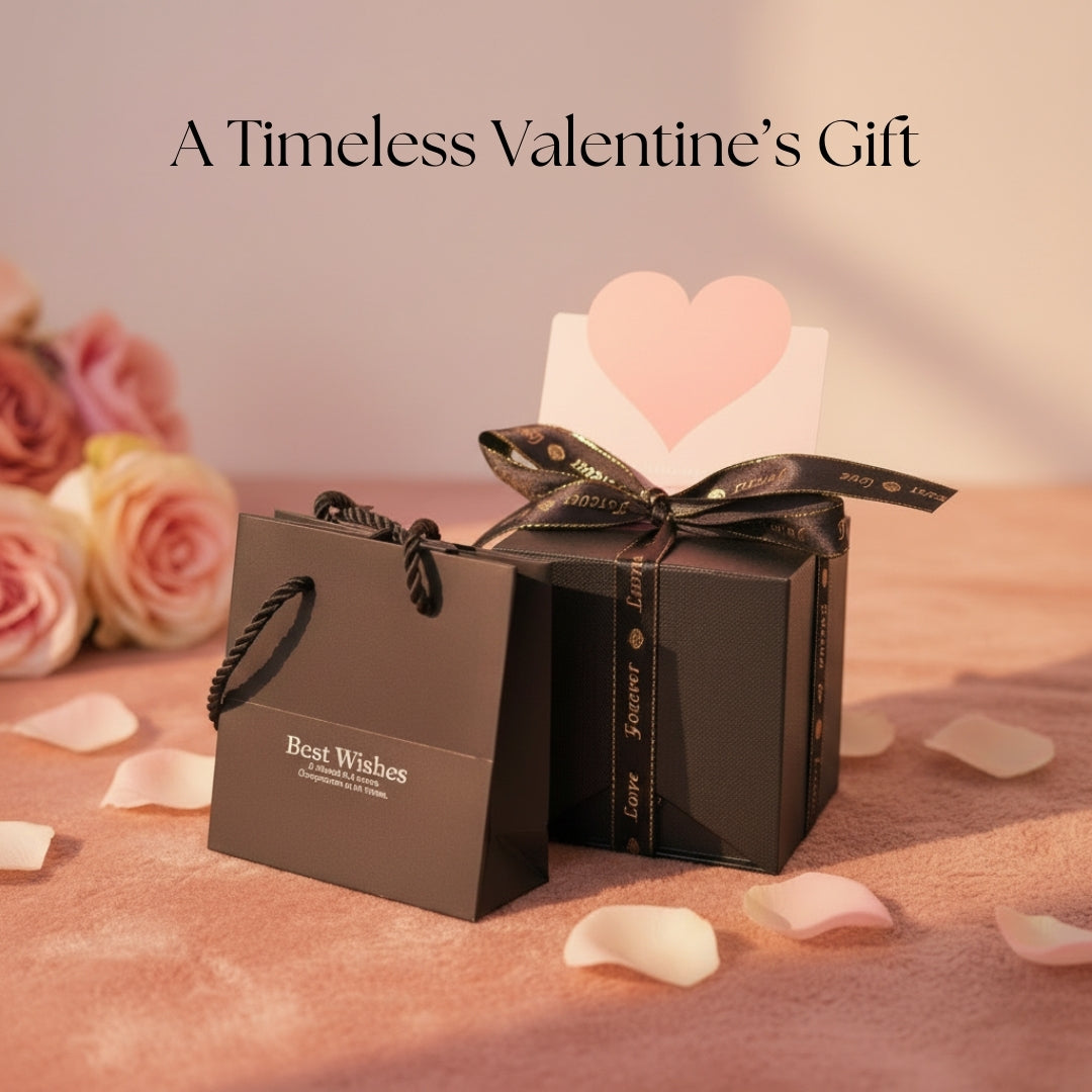 Eternal Rose & “I Love You” Necklace